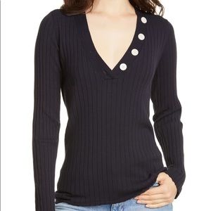 Joie Anastasia Sweater in Navy